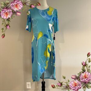 Artex floral short sleeve‎ tunic/Dress